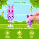 MGparty 24Pcs Easter Jumping Popper Toys Easter Basket Fillers Gifts Party Favors Supplies Stocking Stuffers Gifts for Kids Boys Girls Toddlers Bulk for Classroom Treasure Box Prizes