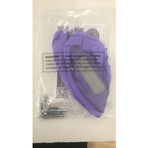 Screws Bolts and Nuts Assortment Kit + U Pillow Cover, Purple