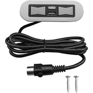 Power Recliner Remote Hand Control Fit for Emomo HX90HU Electric Lift Chair Remote Control Replacement, with 5-Pin Male Plug & USB, 5 Button