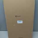 2 Pcs 3ft Large Honeycomb Christmas Tree Paper Christmas Decorations 3D Folding Tree Home Floor Decor with Magnetic Design for Winter Festive Holiday Party Supplies, Black and White