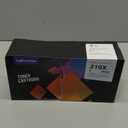 210X Black Toner Cartridge 2 Pack High Yield (with Chip) Compatible Replacement for HP 210X 210A for Color LaserJet Pro MFP 4301fdw 4301fdn Pro 4201dw 4201dn Series Printer Ink W2100X W2100A