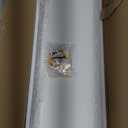 WOPITUES Floating Shelves 24 inch with Gold Metal Guardrail, Shelves for Wall Decor Set of 3, Wall Shelves for Bedroom, Bathroom, Kitchen, Living Room, Plants, Picture Frames, Art- Black and White