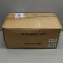 Hourleey Halloween Decoration, Lighted Skeleton Arm Stake, Scary Realistic Hands Bone Waterproof Battery Operated, Indoor Outdoor Halloween Ornament, 4 PCS (2 FT, Purple & Orange)