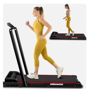 TOMILE High Quality Portable Under Table Treadmill for Home Gym Exercise LED Display Foldable Walking Pad Treadmill