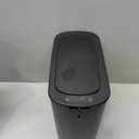 TIPGO Automatic Motion Sensor Bathroom Trash Can with Lid, 2.6 Gallon Touchless Trash Bin, Smart Garbage Can Plastic Slim Wastebasket for Bedroom, Office, Dorm (Black)