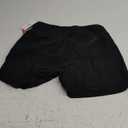 baleaf Women's 5" Swim Board Shorts High Waisted Quick Dry UPF 50+ Swimsuit Swimming Bottoms with Boxer Liner Zipper Pockets M Black