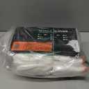 10mil Nitrile-Gloves Disposable-Black Chemical-Resistant Rubber - Mechanic Gloves Heavy Duty, Latex Free, Diamond Grip (100, Large)