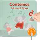 Cali's Books Spanish Count - Nursery Rhymes Sound Book for Babies and Toddlers 1-3, Baby Book with Songs for Kids, Educational Song Learning Toys, Libros en Espanol para ninos (Contemos)