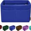 OMYSTYLE Purse Organizer Insert, Felt Tote Bag Organizer Insert with 5 Sizes, Handbag Dividers for Inside Purse, Compatible with Longchamp, Neverful, Speedy and More