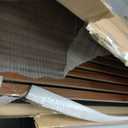 Art3d 2 Wood Slat Acoustic Panels for Wall and Ceiling - 3D Fluted Sound Absorbing Panel with Wood Finish - Walnut