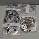 LEGO Star Wars TIE Bomber Model Building Kit, Star Wars Toy Starfighter with Gonk Droid Figure, Darth Vader Minifigure and Lightsaber, Collectible Star Wars Gift for 9 Year Olds, 75347