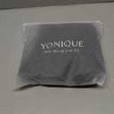 Daci Plus Size Two Piece Bikini Swimsuits - High Waisted Tummy Control Women Bathing Suits with Ruffle Sleeve Swimwear Size 16