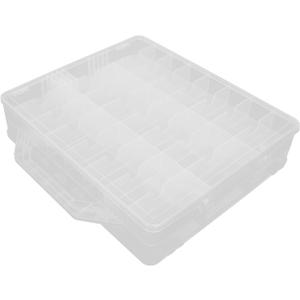 Transparent Nail Polish Storage Case Organizer 48 Bottles Home Salon Clear Box for Nail Polish Storage