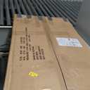 Amazon Basics Foldable Octagonal Metal Exercise Dog Playpen - Indoor/Outdoor, Single Door, Large (8 Panels, 24 x 42), Easy to assemble and store, 42" - Large, Black