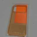 TORRAS for iPhone 17 Pro Max Case Crystal Orange, [AntiYellowing][MilitaryGrade Protection], Ultra Slim AntiScratch Back, Soft Bumper, NonSlip Protective Phone Cover, Orange 6.9"