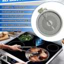 316555800 W10823692 9"/6"Dual Range Radiant Surface Element 2500W/1200W Fits for Whirlpool Frigidaire Kenmore Samsung Stove Replaces 316224300, 316418400, 316418401, 318198932, WPW10275049
