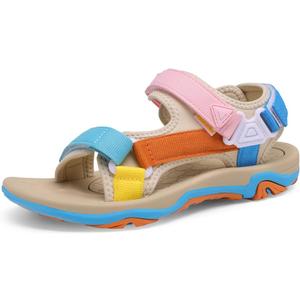 DREAM PAIRS Women’s Arch Support Hiking Sandals Sport Outdoor Athletic Comfortable Summer Beach Water Sandals size 6