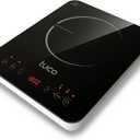 TUCO Portable Induction Cooktop Burner Hot Plate Electric Stove with Shatter-Proof Ceramic Glass, LCD Sensor Touch, ETL Certified, 20 Cooking Modes, 1800 Watts