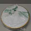 13 Inch Flush Mount Ceiling Light with Remote Control & Night Light, 5CCT Dimmable Ceiling Light Fixture, 25W 2500LM 2700K-6500K Adjustable LED Ceiling Lights for Bedroom Kitchen, White Gold