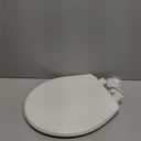 Little2Big Toilet Seat with Built-In Potty Training Seat, Slow Close, Durable Plastic, Made in USA, ROUND, White