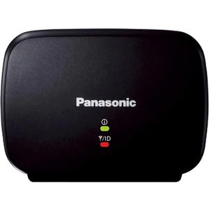 Panasonic KX-TGA407B Range Extender for DECT 6.0 Plus Cordless Phone Systems Landline Telephone (Black)