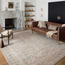Loloi Monroe Collection MON-05 Sand/Sunrise 2'-6" x 7'-9" Runner Rug