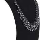 GemeShou Black Necklace Display Stands for Selling, Velvet Necklace Storage Organizer, Necklace Mannequin Jewelry Bust Holder for Boutique Store【Black-Large Height 13 inch】