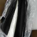 Pamo Babe Travel Crib Lightweight Baby Playard with Mattress Compact Play Yard with Detachable Legs (Black)