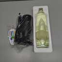 17 Colors LED Liquid Motion Lamps with Remote: 16 Inch Color Changing Lamp Black Night Light for Kids Adults, Relaxing Table lamp Nightlight for Bedroom Office Decor Christmas Thanksgiving Day Gifts (White)