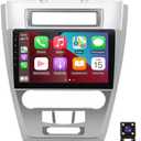 Double Din Car Stereo Android 13 for Ford Fusion 2010 2011 2012 10 Inch 2.5D 1080P HD for Apple for CarPlay GPS Navi for Carplay Radio Backup Camera 2+32G Car Radio Stereo