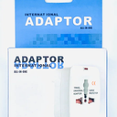 Worldwide Universal Power Adapter, All-in-One International Travel Plug Converter for USA, EU, UK, France, Italy, Australia, India - Portable Wall Charger Plug