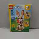 LEGO Creator 3 in 1 Cute Bunny Toy - Building Toy Set with 3 Build Options, Bunny, Seal, or Llama - Birthday Gift & Craft - Animal Figures for Kids, Girls and Boys, Ages 8+ - 31162