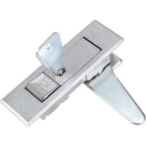 uxcell Electric Cabinet Door Cam Lock, Fit for 0.16-inch(4mm) Thick Panel, Push Button, MS603-1