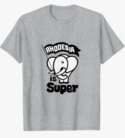 Rhodesia is Super T-Shirt, Heather Gray, Small