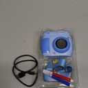 Kids Camera Instant Print - Christmas Birthday Gifts for Girls Boys Age 3-12, 1080P Video Digital Camera with 3 Rolls Printing Paper, Toddler Travel Toy Camera for 4 5 6 7 8 9 10 11 Year Old - Blue