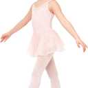 Toddler Girls Tights Dance Ballet Footed Leggings Ultra Soft Stockings for Kids Students (Pink, S)