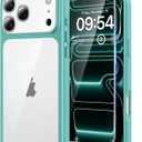 TAURI for iPhone 17 Pro Max Case, Full Camera Protection with Screen Protector, Anti-Yellowing Military-Grade Protection Shockproof Slim Phone Case for iPhone 17 ProMax, Green