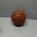 Silent Basketball Size 7 (29.5") 600G Real Basketball Feel 2025 Material Upgrade New Indoor Foam Silent Training Ball High Bounce for Quiet Dribbling and Indoor Training (brown)