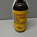 Seven Minerals, Pure Cold Pressed Sweet Almond Oil - Big 32 fl oz Bottle - Unrefined &100% Natural - For Skin & Hair, with No Added Ingredients - Perfect Carrier Oil for Essential Oils, EXP 11-2026