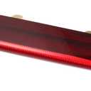 X AUTOHAUX High Level Third Rear Brake Stop Light 8P4945097C for Audi A3 2.0L A/T Quattro Base Hatchback 2009-2013 Red