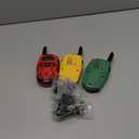 Inspireyes Walkie Talkies Toys for Kids Rechargeable, Long Range 2 Way Radio, Outdoor Beach Camping Road Trip Role Play Toys for 3 4 5 8-12 Year Old Boys Birthday Xmas Gift for Kids, 3 Pack