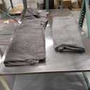 MYSKY HOME Couch Cover for Dogs, Washable Couch Covers, Non Slip Sofa Cover, Couch Cover 2 Cushion Sofa Dogs Furniture Protector with Tassels, Chenille Sofa Slipcover for Pets, 71"x118", Dark Grey, Pack of 2