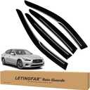 Window Visors Rain Guards for Infiniti Q50 2014 2015 2016 2017 2018 2019 2020 2021 2022 Accessories, Wind Deflectors Vent Shades for Infiniti Q50