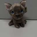 Aurora Expressive Petites Bonbon French Bulldog Stuffed Animal - Emotional Connection - Loving Companions - Gray 7 Inches