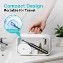 COSLUS C30 Electric Toothbrush for Adults: 3 Intensities & 5 Modes Customized for Effective Yet Gentle Ultra-Clean Feel, 2 Types of Heads for Gentle or Daily Care, Travel & Home Use, Black, 1PC