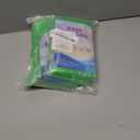 CloudTen Compact and Disposable Rain Ponchos for Men and Women (Green (5 Packs))