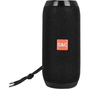 Bluetooth Speaker Wireless Portable Speaker, Mini Speaker Powerful Crystal Clear Sound Ipx4 Waterproof Bluetooth 5.0 TWS Paring Aux & Tf-Card Input for Home Party Beach Outdoor