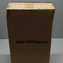 Kitstorack Under Sink Organizer, 2 Tier Under the Sink Storage, Slide out Pull out Cabinet Organizer Shelf, Metal Sliding Drawer for Kitchen Bathroom Pantry Closet Organization Rack, Black, 2 Pack