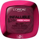 L'Oreal Paris Infallible Up to 24H Fresh Wear Soft Matte Blush, Blendable, Long-Lasting and Waterproof Cheek Make Up, Legendary Berry 15, 0.31 Oz
