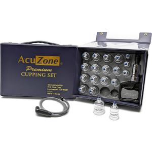 Premium 19 Pcs Plastic Cupping Set with Extension Tube